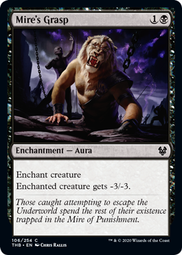Mire's Grasp (Theros Beyond Death) Medium Play Foil