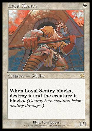 Loyal Sentry (Starter 1999) Near Mint