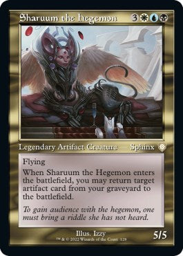 Sharuum the Hegemon (Commander: The Brothers' War) Light Play