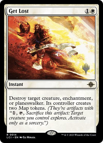 Get Lost (Promo Pack: The Lost Caverns of Ixalan) Light Play Foil