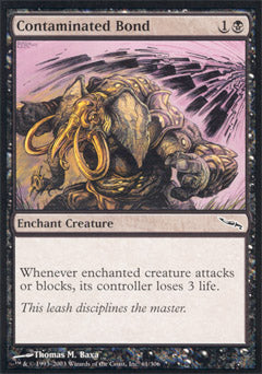 Contaminated Bond (Mirrodin) Light Play Foil