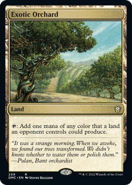 Exotic Orchard (Commander: Dominaria United) Light Play