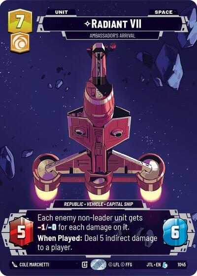 Radiant VII Ambassadors' Arrival (Prestige) (Jump to Lightspeed) Near Mint