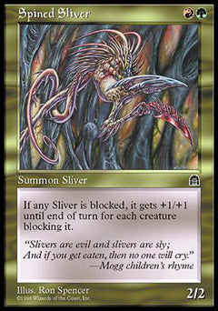 Spined Sliver (Stronghold) Near Mint