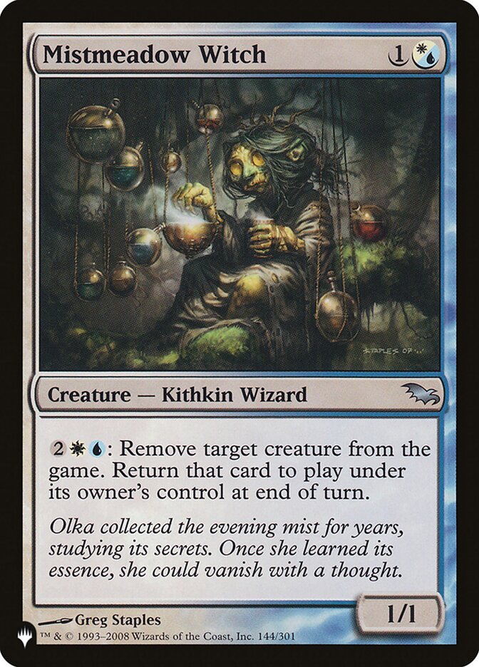 Mistmeadow Witch (The List) Near Mint