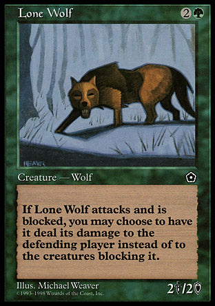 Lone Wolf (Portal Second Age) Damaged / Poor