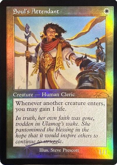 Soul's Attendant (Retro Frame) (Secret Lair) Near Mint Foil