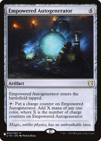 Empowered Autogenerator (The List) Light Play