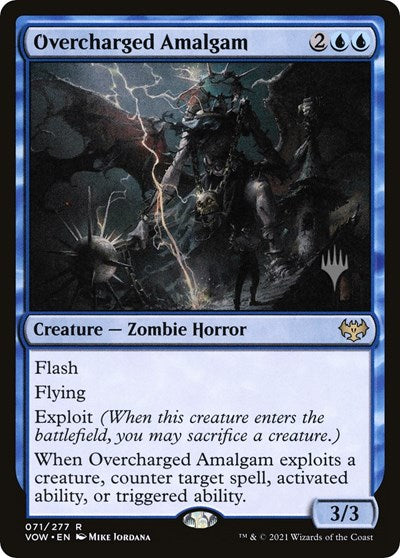 Overcharged Amalgam (Promo Pack: Dominaria United) Near Mint Foil