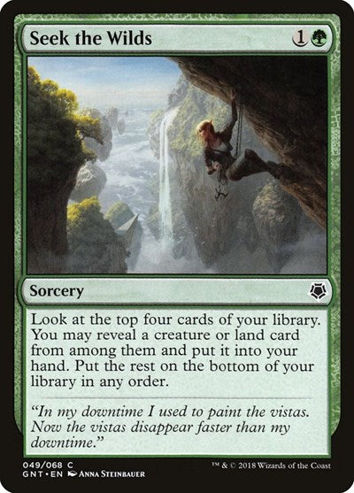 Seek the Wilds|5|0|0.00