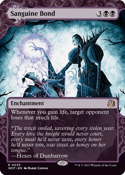 Sanguine Bond (Wilds of Eldraine: Enchanting Tales) Near Mint Foil