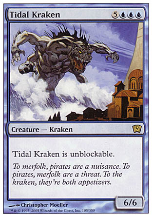 Tidal Kraken (9th Edition) Medium Play