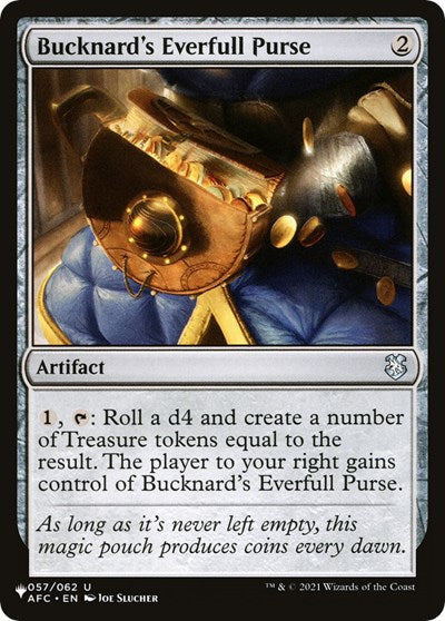 Bucknard's Everfull Purse (The List) Medium Play