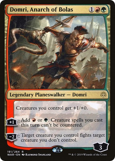 Domri, Anarch of Bolas (Promo Pack: Core Set 2021) Light Play