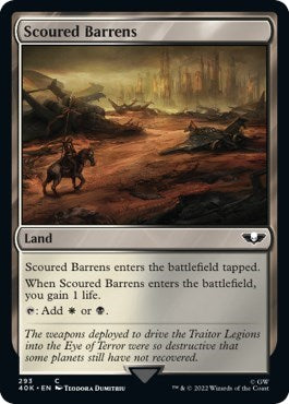 Scoured Barrens (Universes Beyond: Warhammer 40K) Light Play