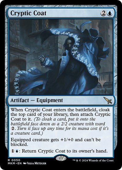 Cryptic Coat (Promo Pack: Murders at Karlov Manor) Near Mint Foil