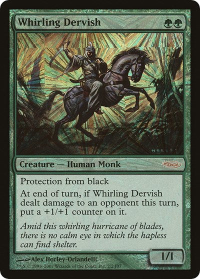 Whirling Dervish (Junior Super Series) (Junior Series Promos) Light Play Foil