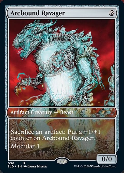Arcbound Ravager (Secret Lair) Medium Play Foil