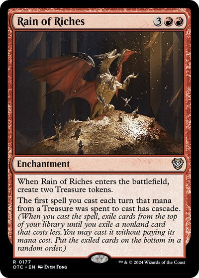 Rain of Riches (Commander: Outlaws of Thunder Junction) Light Play