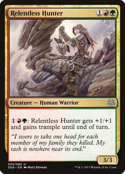 Relentless Hunter (Duel Decks: Mind vs Might) Light Play