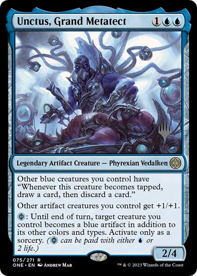 Unctus, Grand Metatect (Promo Pack: Phyrexia: All Will Be One) Near Mint