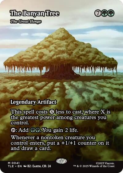 The Banyan Tree - The Great Henge (Borderless) (Avatar: The Last Airbender: Eternal-Legal) Light Play