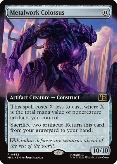 Metalwork Colossus Extended Art|4|0|0.00