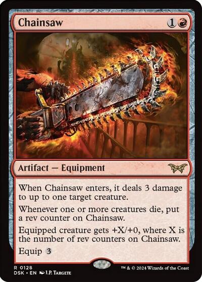 Chainsaw (Duskmourn: House of Horror) Near Mint Foil