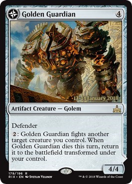Golden Guardian (Promos: Prerelease Cards) Near Mint Foil