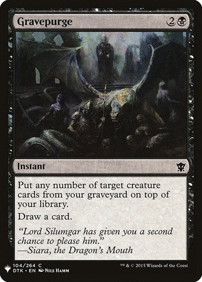 Gravepurge (Mystery Booster) Light Play