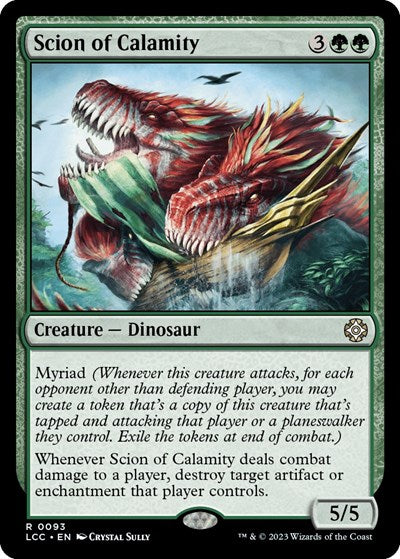 Scion of Calamity (Commander: The Lost Caverns of Ixalan) Light Play