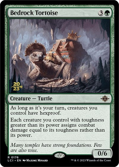 Bedrock Tortoise (Promos: Prerelease Cards) Light Play Foil