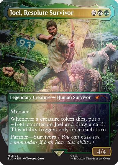Joel, Resolute Survivor (Rainbow Foil) (Secret Lair) Near Mint Foil