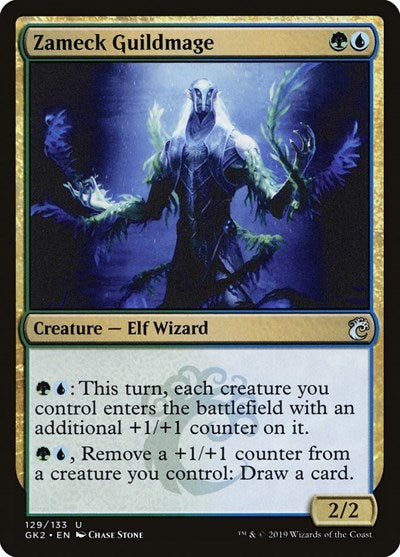 Zameck Guildmage (Ravnica Allegiance: Guild Kits) Medium Play