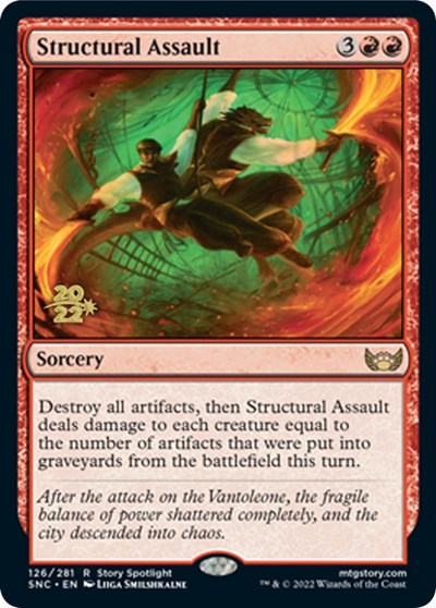 Structural Assault (Promos: Prerelease Cards) Near Mint Foil