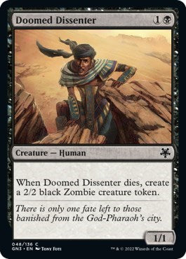 Doomed Dissenter (Magic Game Night: Free-For-All) Medium Play