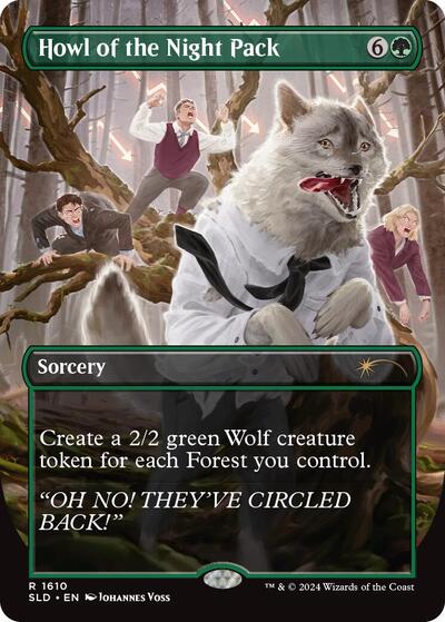 Howl of the Night Pack (Secret Lair) Near Mint