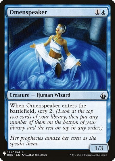 Omenspeaker (Mystery Booster) Light Play