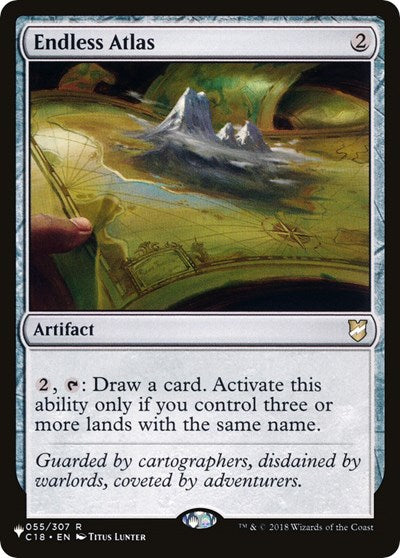 Endless Atlas (The List) Near Mint