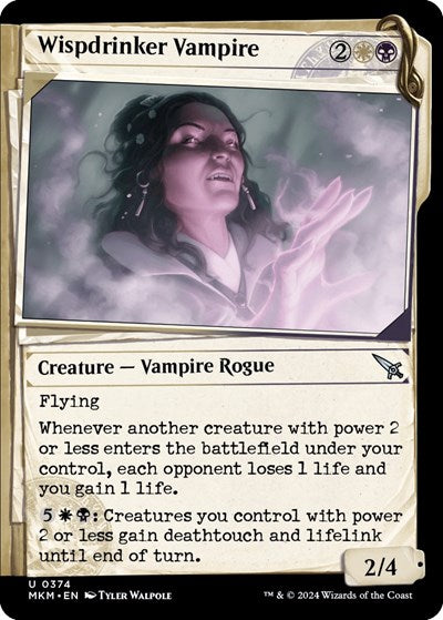 Wispdrinker Vampire (Showcase) (Murders at Karlov Manor) Light Play