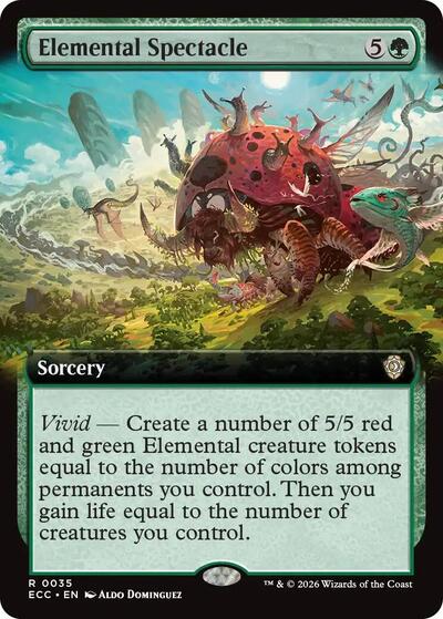 Elemental Spectacle Extended Art|1|0|0.00