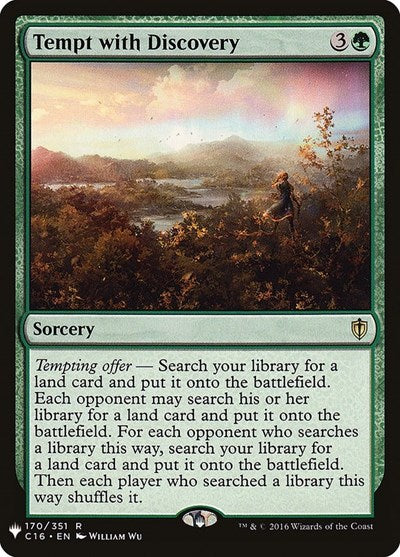 Tempt with Discovery (Mystery Booster) Damaged / Poor