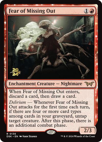 Fear of Missing Out (Promos: Prerelease Cards) Near Mint Foil