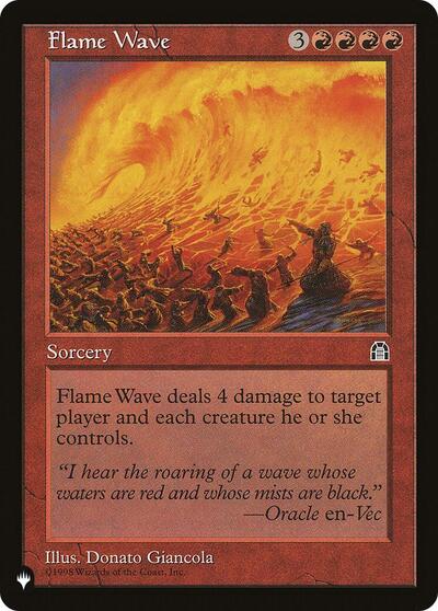 Flame Wave (The List) Near Mint