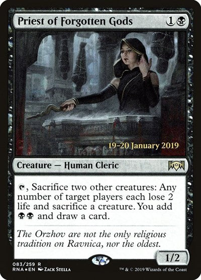 Priest of Forgotten Gods|1|0|0.00