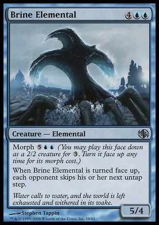 Brine Elemental (Duel Decks: Jace vs Chandra) Light Play