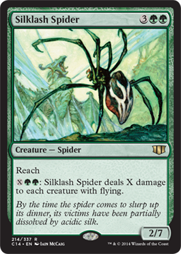 Silklash Spider (Commander 2014 Edition) Near Mint