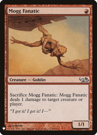 Mogg Fanatic (Mystery Booster) Light Play
