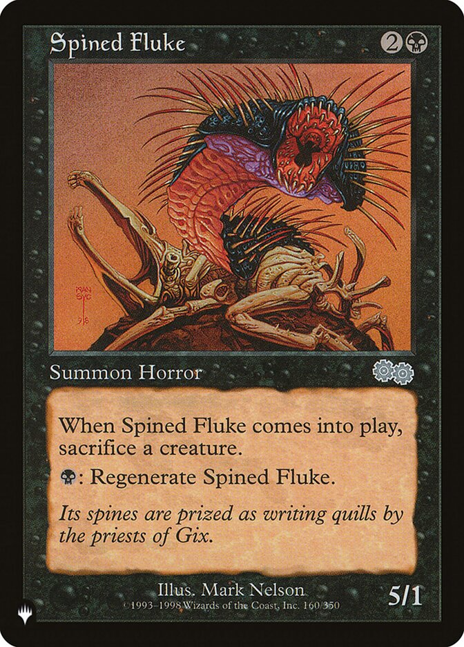 Spined Fluke (The List) Medium Play
