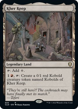 Kher Keep (Commander Legends: Battle for Baldur's Gate) Near Mint